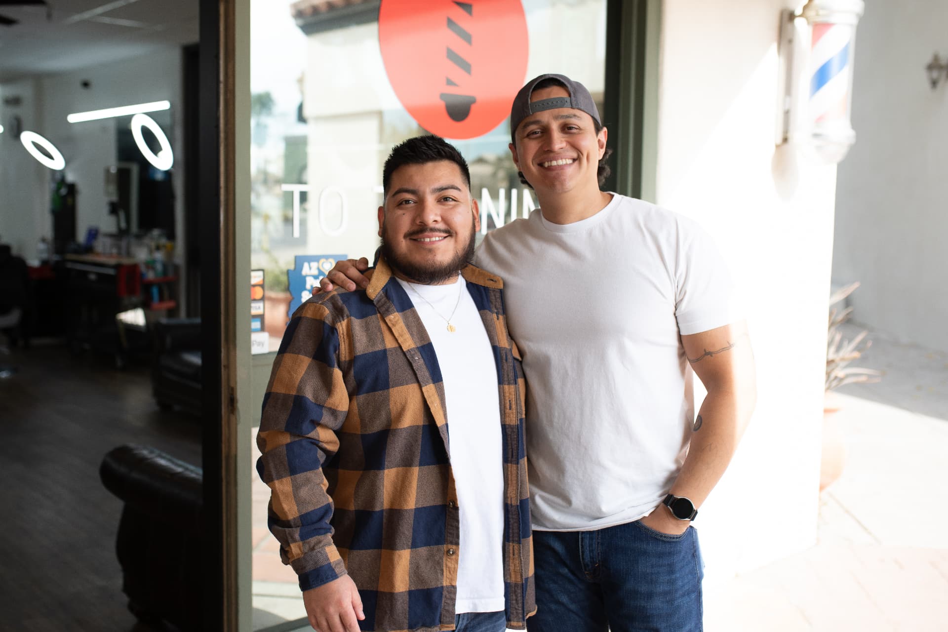 Barber at To the Nines Barbershop in Tempe, AZ